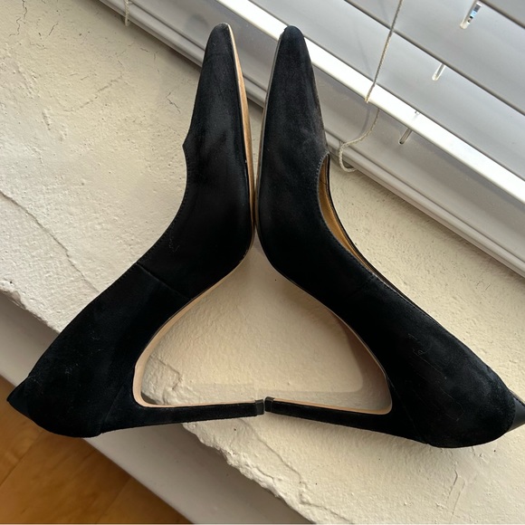 Sam Edelman Black Suede Heel, Size 7.5 - Picture 2 of 8